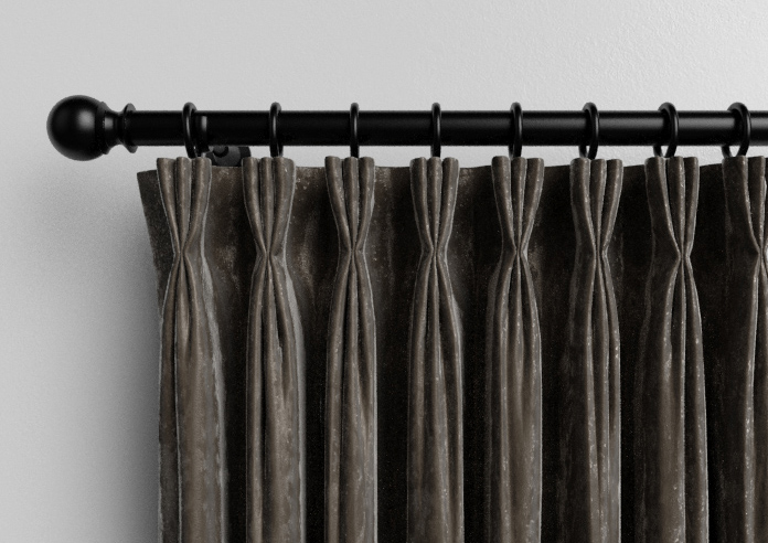 Crushed Velvet, Champagne - Made to Measure Curtains - Image 11